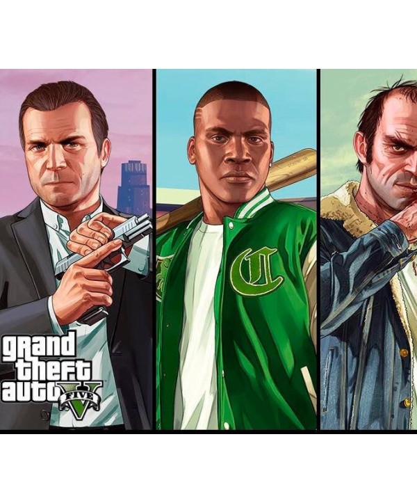 Grand Theft Auto V: Premium Online Edition & Megalodon Shark Card Bundle Rockstar Digital Download Key EUROPE